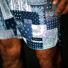Load image into Gallery viewer, X-TRAIN NO-GI SHORTS BLUE PAISLEY