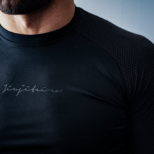 Load image into Gallery viewer, PRO RANKED RASHGUARD BLACK