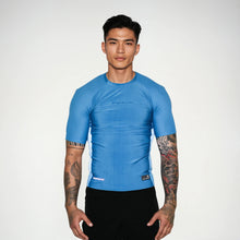 Load image into Gallery viewer, PRO RANKED RASHGUARD BLUE