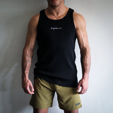 Load image into Gallery viewer, PRO HEAVYWEIGHT RIBBED TANK BLACK