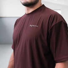 Load image into Gallery viewer, OVERSIZED PRO WORKOUT SHIRT MAROON