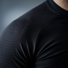 Load image into Gallery viewer, PRO RANKED RASHGUARD BLACK
