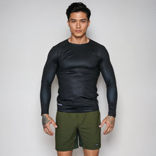 Load image into Gallery viewer, STEALTH PRO LONG SLEEVE RASHGUARD BLACK