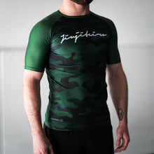 Load image into Gallery viewer, ACTIVE CAMO PRO HALF SLEEVE RASHGUARD