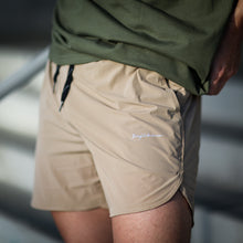Load image into Gallery viewer, PRO WORKOUT SHORTS KHAKI