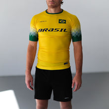 Load image into Gallery viewer, BRASIL PRO HALF SLEEVE RASHGUARD