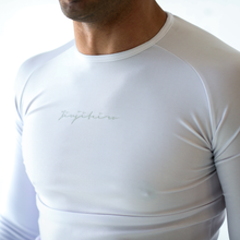 Load image into Gallery viewer, Jiujiteiro Stealth Pro Long Sleeve Rashguard White – Jiu jitsu rash guard