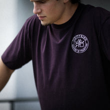 Load image into Gallery viewer, ROOTED HEAVYWEIGHT EMBROIDERED TEE NAVY