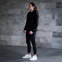 Load image into Gallery viewer, Jiujiteiro Embossed Hoodie Black – BJJ streetwear