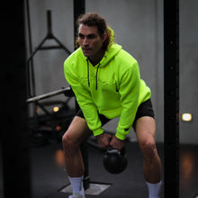 Load image into Gallery viewer, Jiujiteiro Embossed Hoodie Neon Yellow – Jiujiteiro lifestyle wear