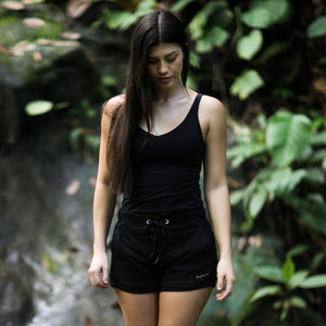 WOMENS SEAMLESS TANK BLACK