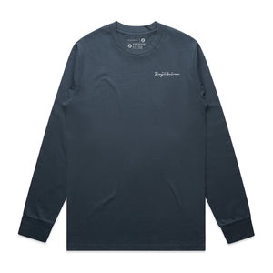PRO EMBLEM LONGSLEEVE PETROL BLUE