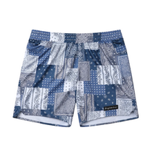 Load image into Gallery viewer, X-TRAIN NO-GI SHORTS BLUE PAISLEY