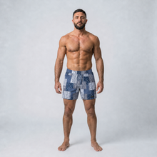 Load image into Gallery viewer, X-TRAIN NO-GI SHORTS BLUE PAISLEY