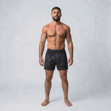 Load image into Gallery viewer, X-TRAIN NO-GI SHORTS BLACK LEOPARD