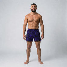 Load image into Gallery viewer, X-TRAIN NO-GI SHORTS PURPLE TIGER CAMO