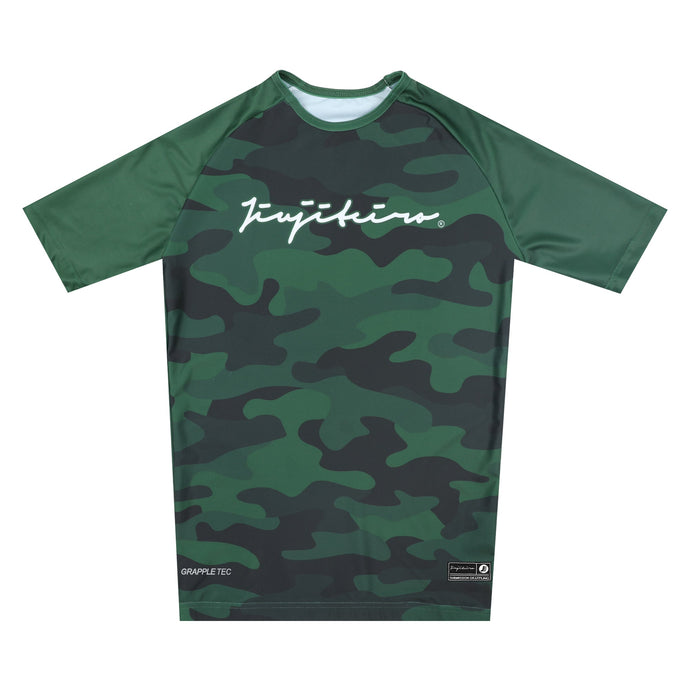 ACTIVE CAMO PRO HALF SLEEVE RASHGUARD
