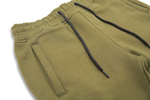 Load image into Gallery viewer, Jiujiteiro Tech Fleece Shorts Olive – Jiu jitsu hoodie, grappler apparel