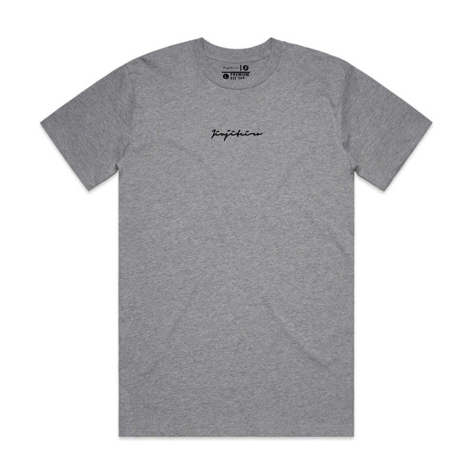 PRO SIGNATURE HEAVYWEIGHT EMBROIDERED TEE GRAY