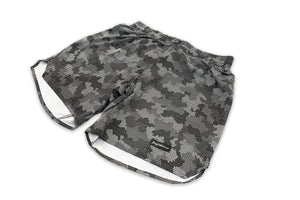 X-TRAIN NO-GI SHORTS DIGITAL GREY CAMO