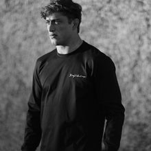 Load image into Gallery viewer, Jiujiteiro Pro Emblem Longsleeve Black – BJJ apparel, jiu jitsu lifestyle