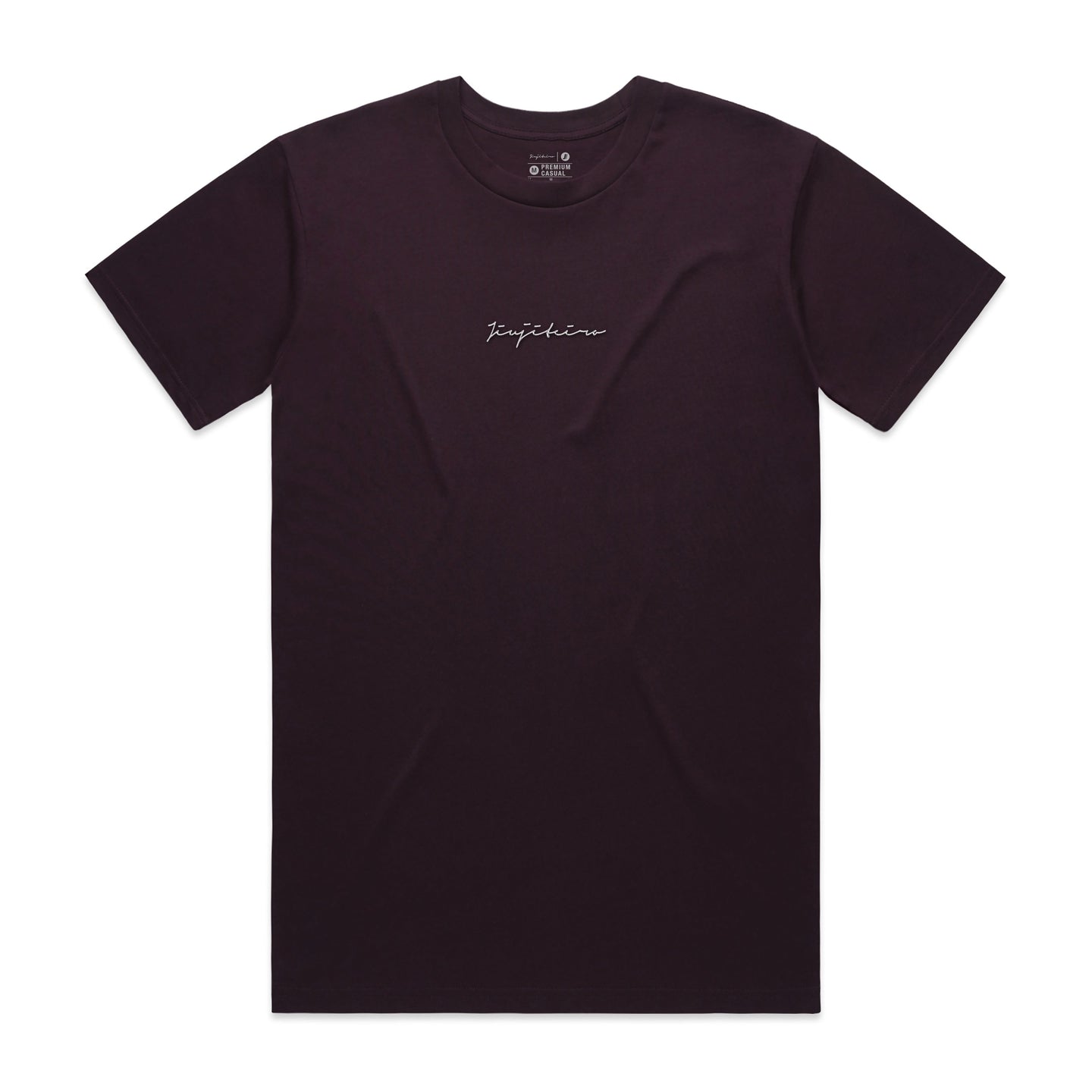 PRO SIGNATURE HEAVYWEIGHT EMBROIDERED TEE PLUM