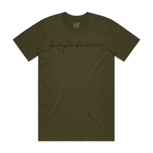 Load image into Gallery viewer, Jiujiteiro Tonal Tee Army – BJJ t-shirt, jiu jitsu apparel