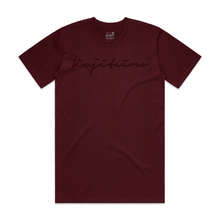 Load image into Gallery viewer, Jiujiteiro Tonal Tee Burgundy – BJJ t-shirt, jiu jitsu apparel
