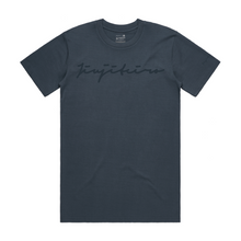 Load image into Gallery viewer, Jiujiteiro Tonal Tee Petrol Blue – BJJ t-shirt, jiu jitsu apparel
