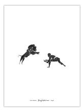 Load image into Gallery viewer, Jiujiteiro Artist Collection Series - "Jungle" Poster – BJJ accessory, jiu jitsu gear