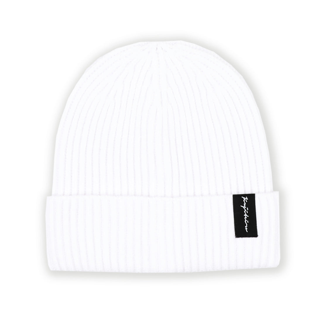 SIGNATURE BEANIE WHITE
