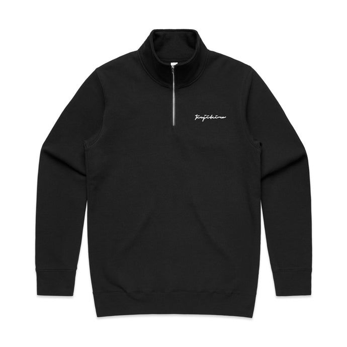 1/2-ZIP PULLOVER BLACK