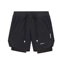 Load image into Gallery viewer, PRO 2 IN 1 LINER SHORTS BLACK
