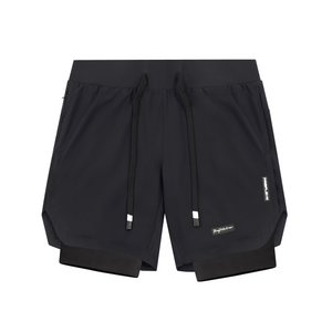PRO 2 IN 1 LINER SHORTS BLACK