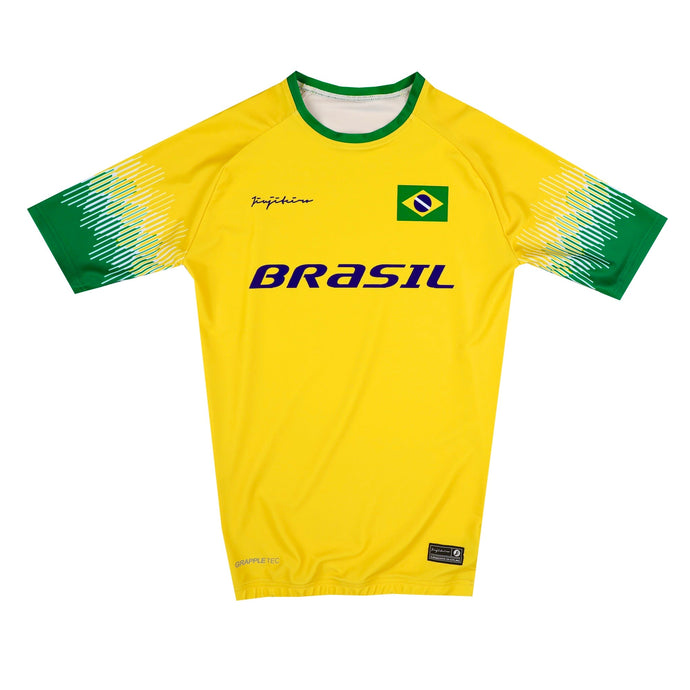 BRASIL PRO HALF SLEEVE RASHGUARD
