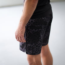 Load image into Gallery viewer, Jiujiteiro X-Train NO-GI Shorts Black Leopard – No-gi BJJ shorts