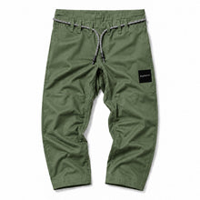 Load image into Gallery viewer, Core Gi Olive – 10oz ripstop pants flat lay