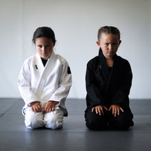 Load image into Gallery viewer, Jiujiteiro Kids Core Gi Black – Children BJJ gi
