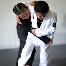 Load image into Gallery viewer, Jiujiteiro Kids Core Gi White – Kids jiu jitsu uniform