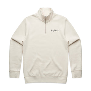 1/2-ZIP PULLOVER NATURAL