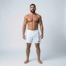 Load image into Gallery viewer, Jiujiteiro Core NO-GI Shorts White – BJJ No-Gi Shorts, grappling shorts