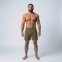 Load image into Gallery viewer, Jiujiteiro Pro Ultra-Lite NO-GI Shorts Olive – BJJ No-Gi Shorts, grappling shorts