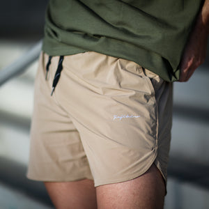 PRO WORKOUT SHORTS KHAKI