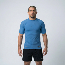 Load image into Gallery viewer, Jiujiteiro Pro Ranked Rashguard Blue – BJJ Rashguard, grappling rash guard