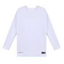 Load image into Gallery viewer, Jiujiteiro Stealth Pro Long Sleeve Rashguard White – BJJ Rashguard, grappling rash guard